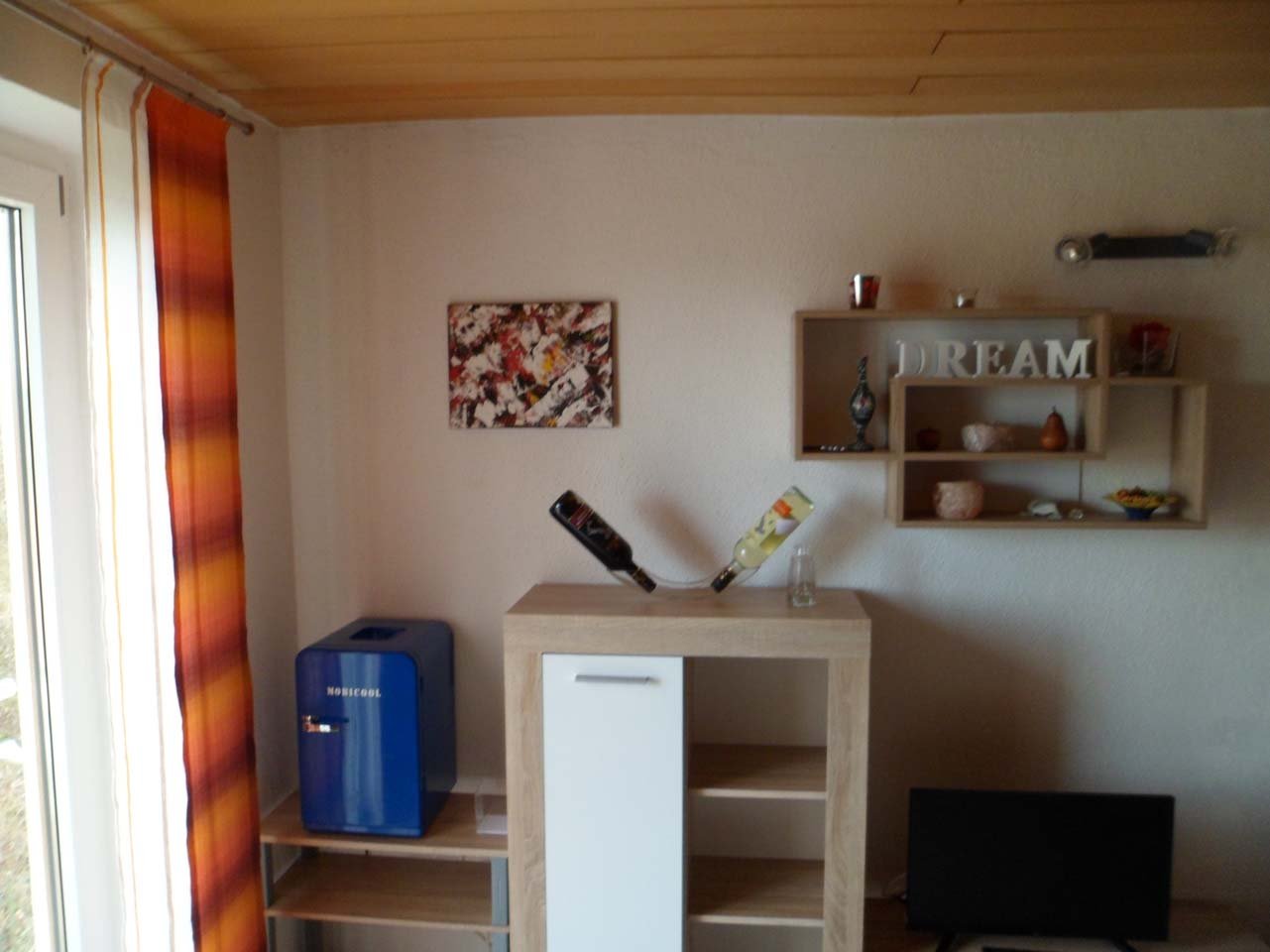 Wohnwand im Wohnzimmer